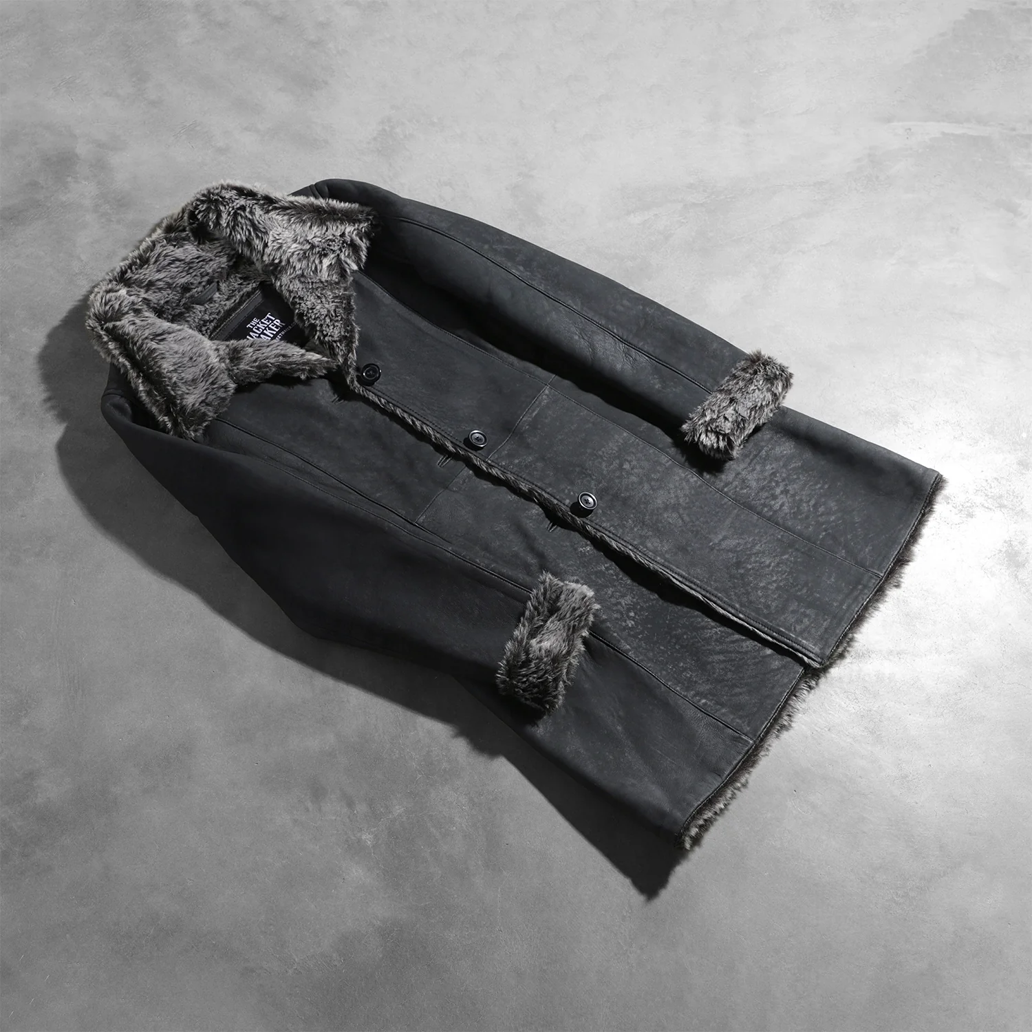 Erica_Shearling_Black_Leather_Coat_1