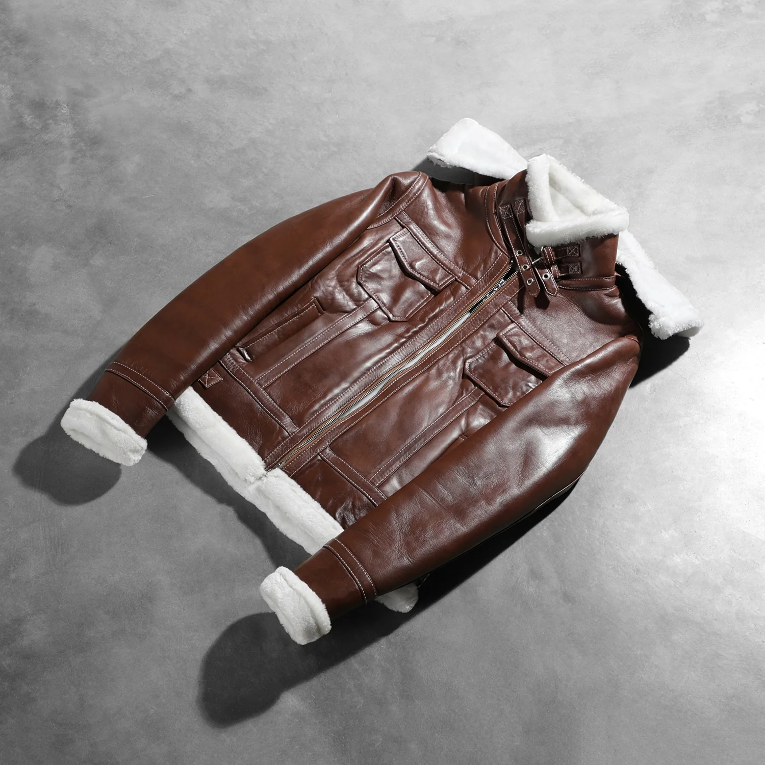Fiona_Brown_Hooded_Shearling_Leather_Jacket_2