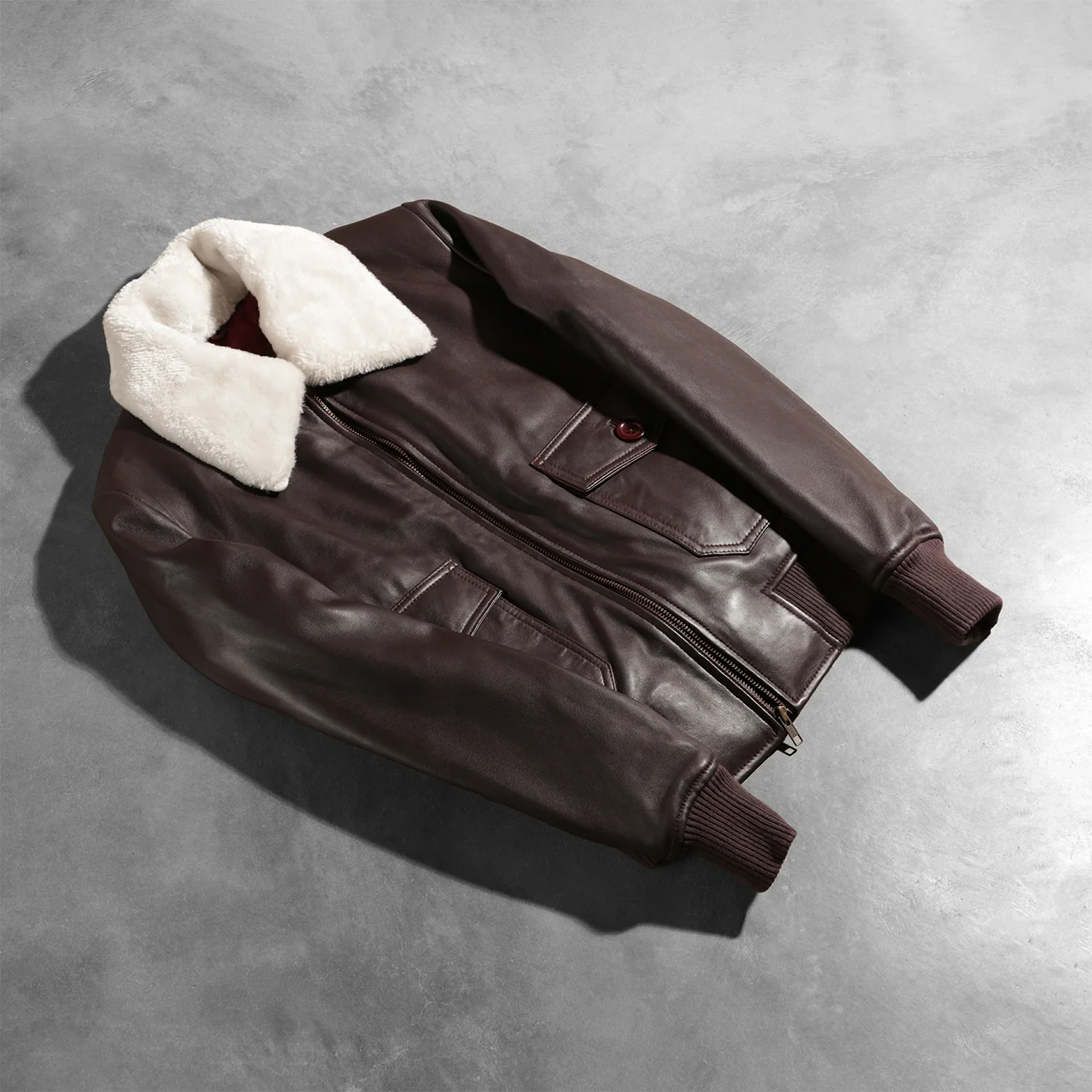 Stella_G-1_Maroon_Leather_Bomber_Jacket_1