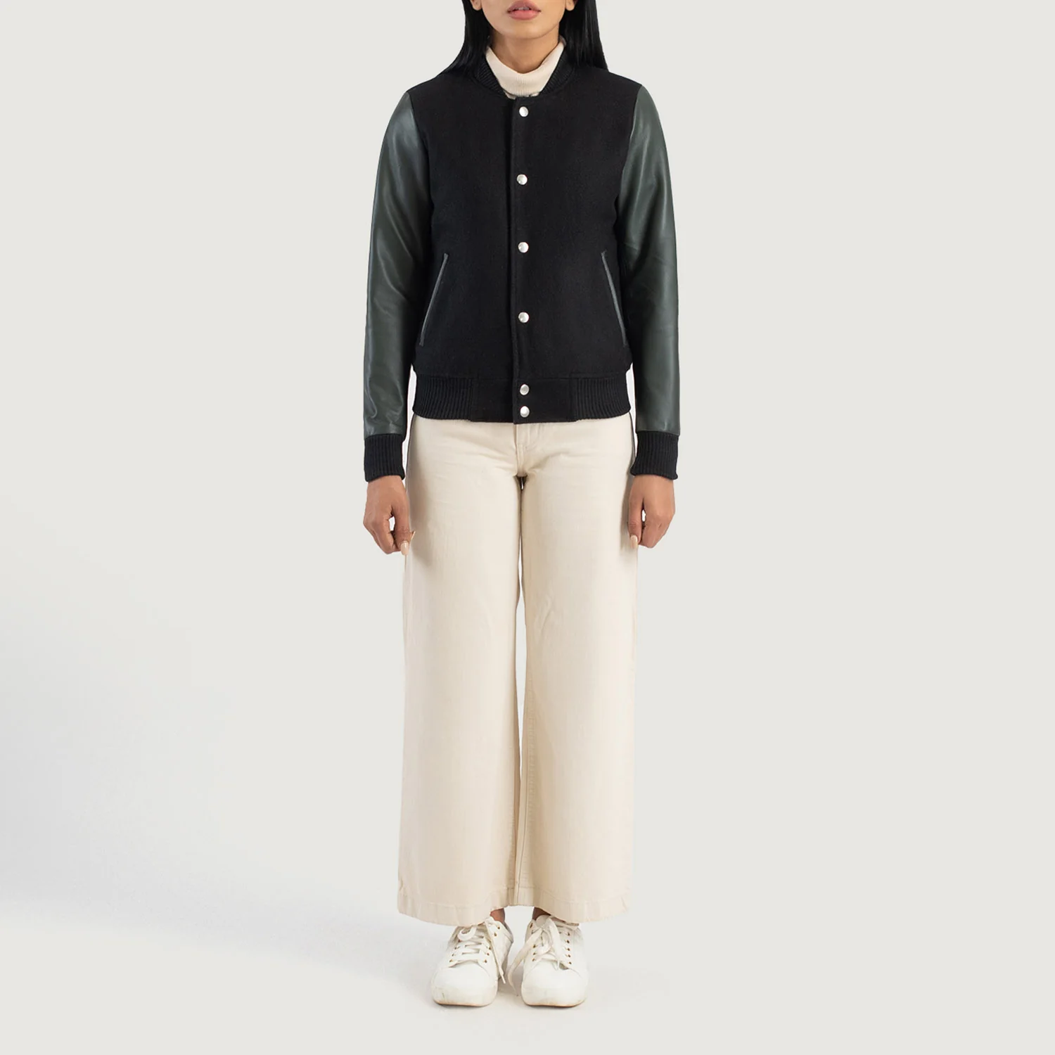 Women_27s_Savant_Green_Hybrid_Varsity_Jacket_Full_Length-2-1686936324682_eda44ca3-41dd-4205-9b6c-a0a8a35133fe