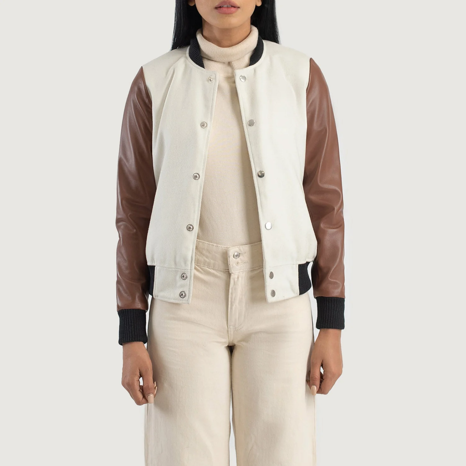 Women_s_Savant_Brown_Hybrid_Varsity_Jacket_Open_Front-4_32ec5f69-9dfa-4088-be25-179b2f6f684c