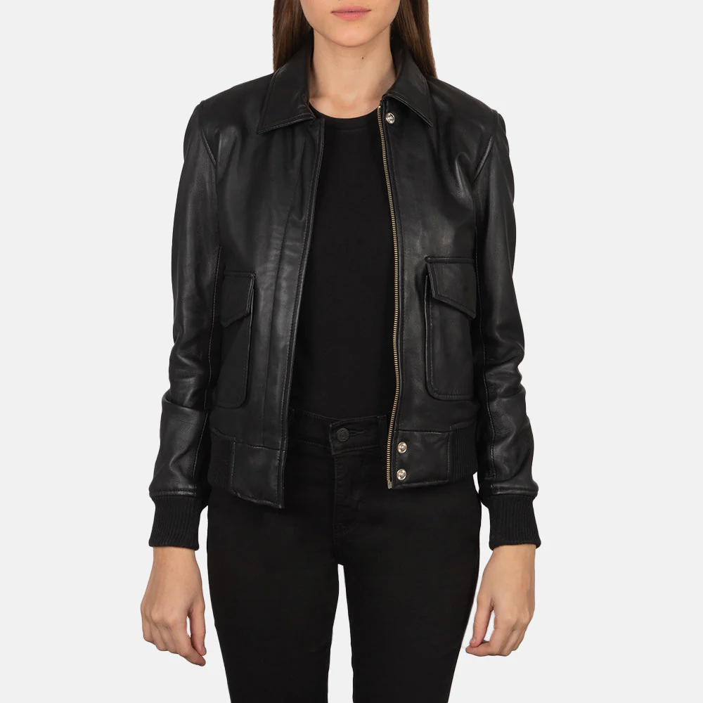 Women_s_Westa_A-2_Black_Leather_Bomber_Jacket_Open_Front_43569d76-f9da-4aa9-a933-0179dc6eebd2