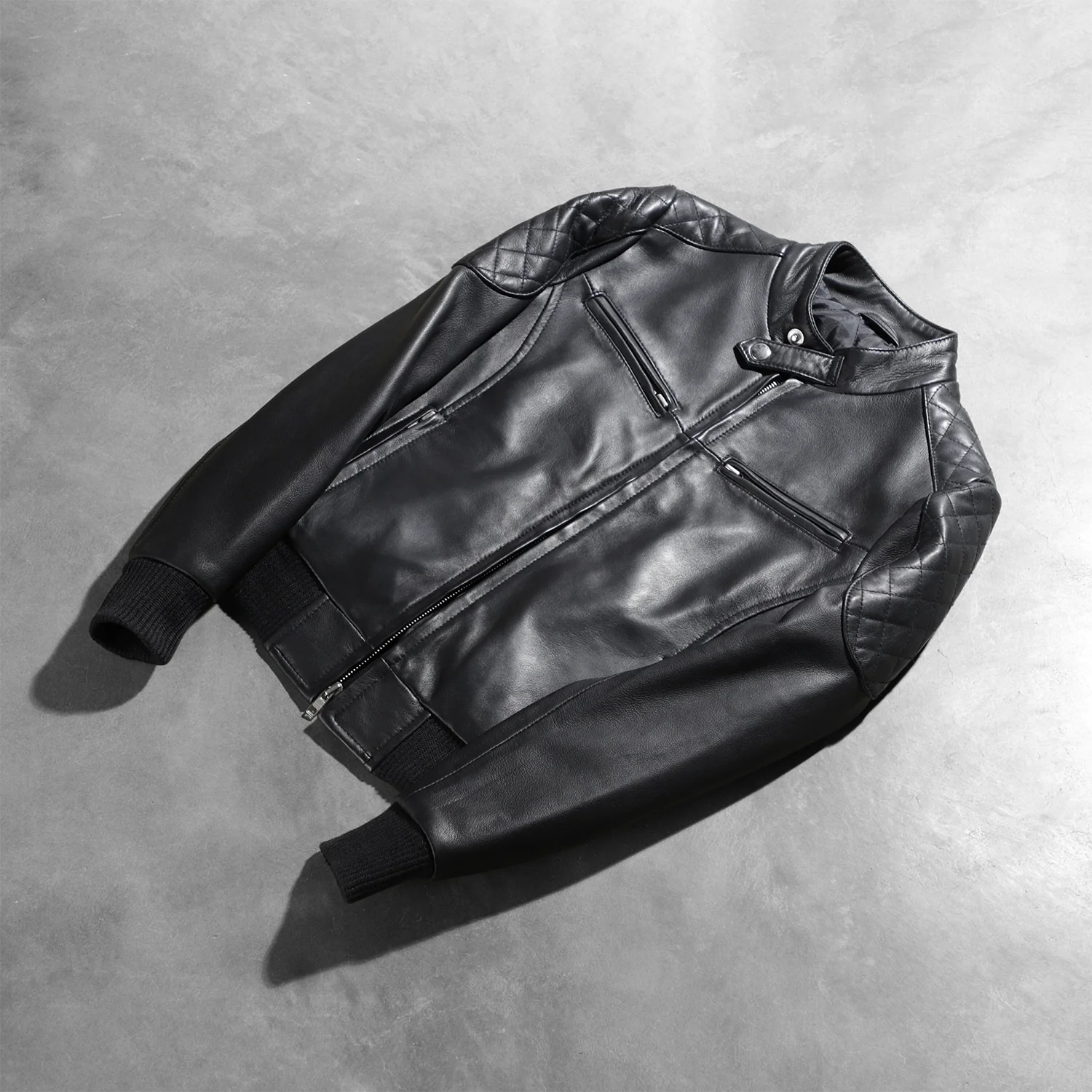 Zenna_Black_Leather_Bomber_Jacket_2